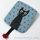 ポポキャット ポケットティッシュケース ブルー