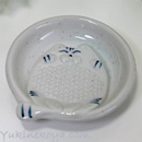 どら猫 おろし皿 白