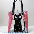 透明ビニール ミニトート ポポキャット