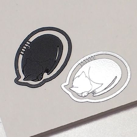 猫のプチクリップ(プチクリ) 丸まり猫