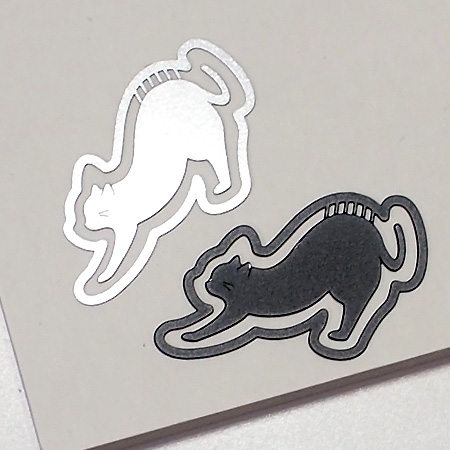 猫のプチクリップ(プチクリ) 伸び猫