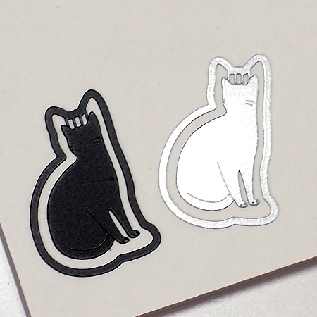 猫のプチクリップ(プチクリ) お座り猫