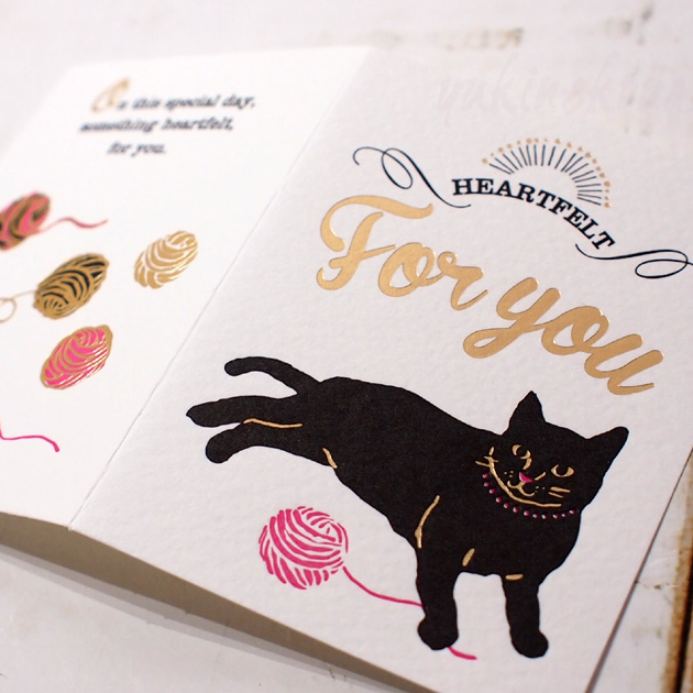 �y�L�̃O���[�e�B���O�J�[�h�zFor You�@���L�i���ň���E�����t���j�y�O���[�e�B���O���C�t�z