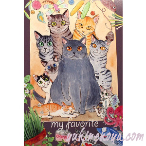 �L �|�X�g�J�[�h �Ս�f�� �L�̃|�X�g�J�[�h �G�t�� �G�͂��� Part�P�P