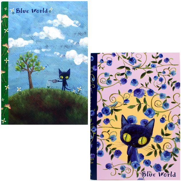 Ayumi(アユミ)　Blue World(ブルーワールド)　青猫ラピス　Ａ５ノート